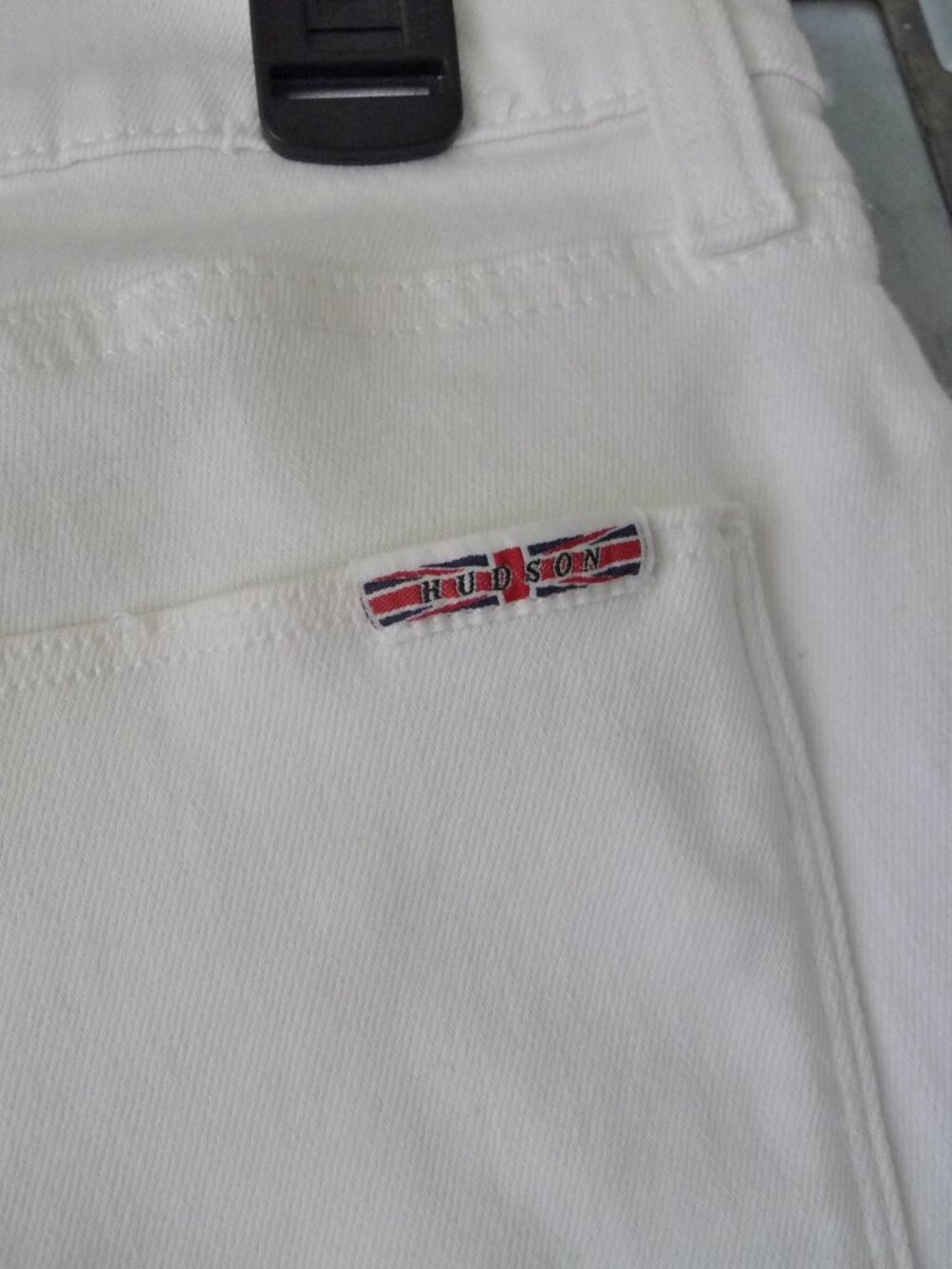 HUDSON SIZE 29 WHITE JEANS ANKLE SKINNY - Picture 8 of 14
